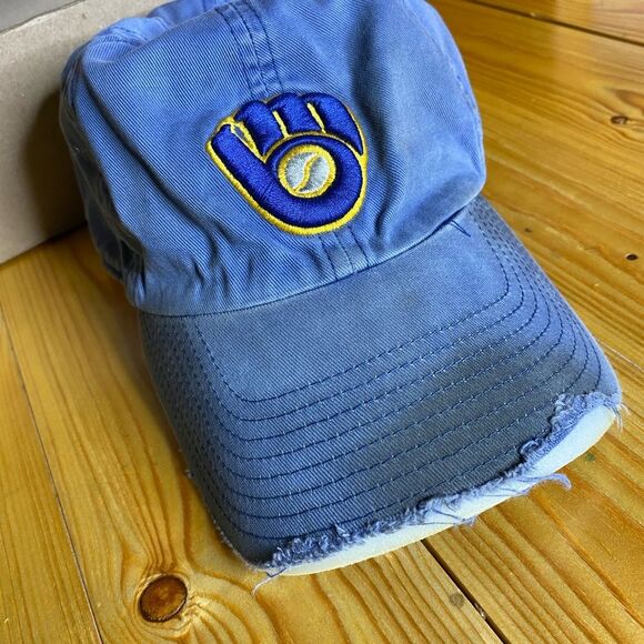 ‘47 Brand Other - Y2K Brewers Baseball Hat Distressed